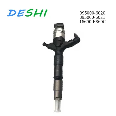 Injetor de combustível 095000-6020 095000-6021 6022 6023 16600-Es60c Válvula de controle para motor Denso Nissan X-Trail Yd22